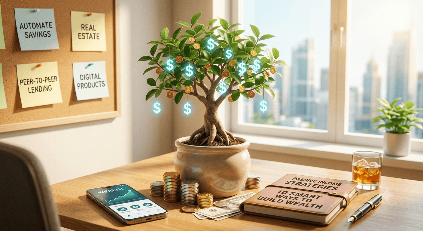How to Save Income Passively: 10 Smart Ways to Build Wealth